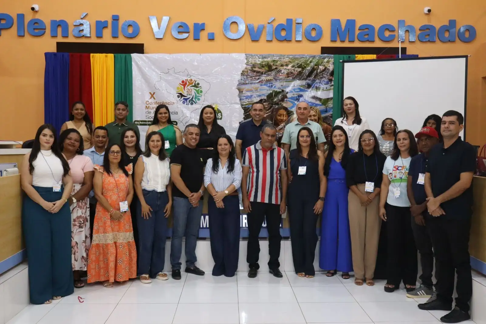 Foto 1 – Mangabeiras realiza X Conferência Municipal de Assistência Social