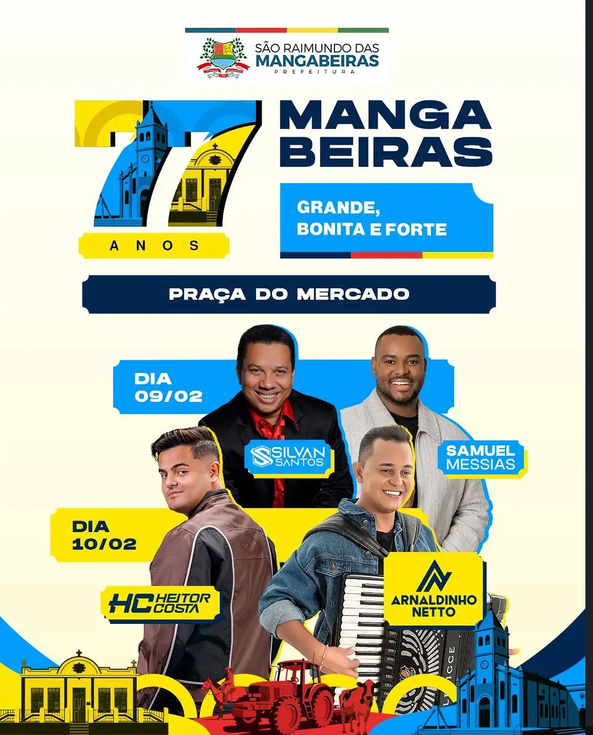 Mangabeiras prepara programação especial em comemoração ao aniversário da cidade