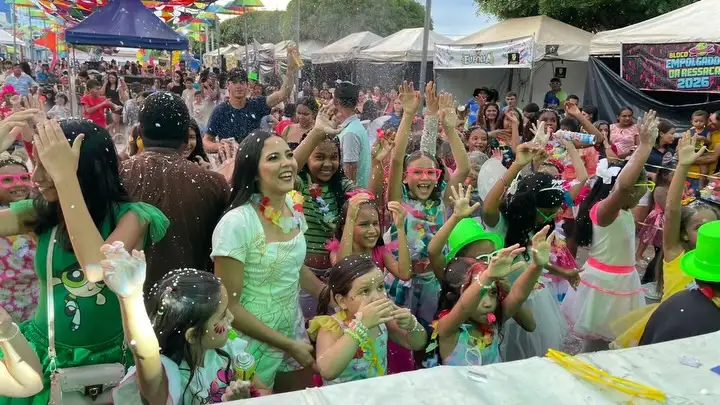 Matinê Infantil anima Carnaval e leva alegria para crianças em Mangabeiras