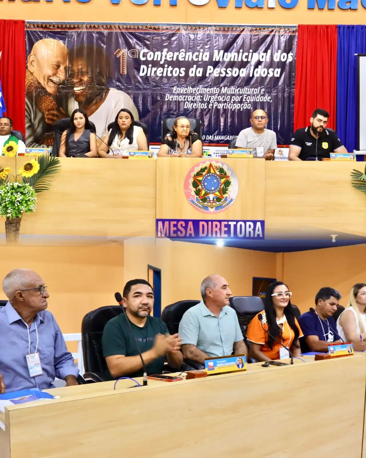 Foto 6 – Prefeitura de Mangabeiras realiza 1ª Conferência Municipal dos Direitos da Pessoa Idosa