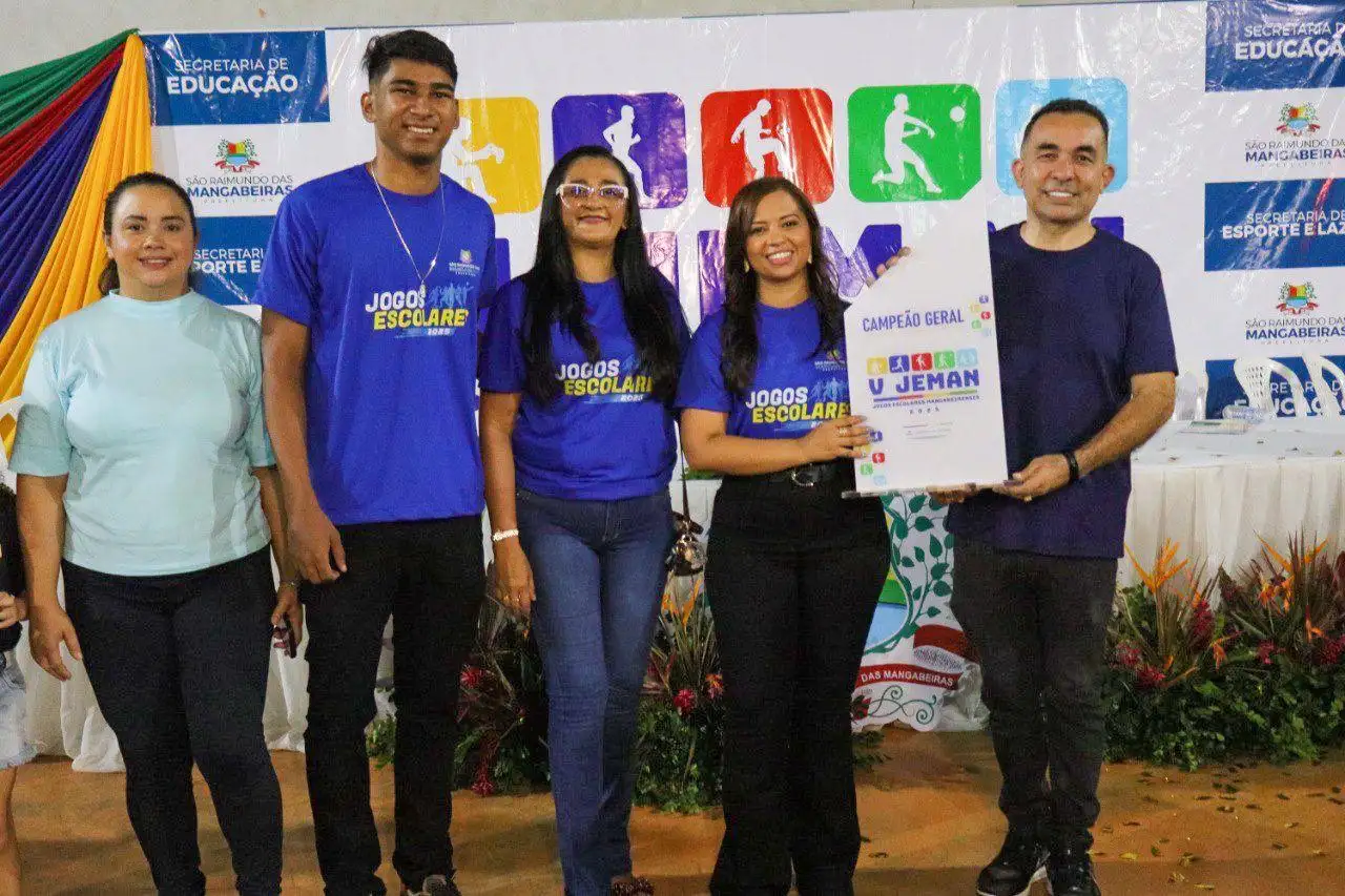 JEMAN 2025 promove integração, esporte e cidadania entre estudantes de São Raimundo das Mangabeiras
