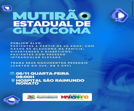 Mangabeiras Realizará Mutirão de Atendimento para Prevenção e Tratamento do Glaucoma