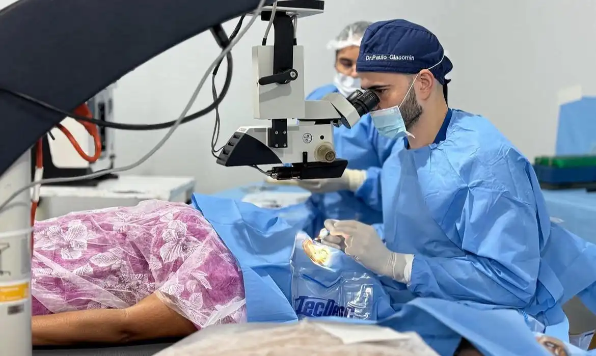 Mais de 400 pessoas são beneficiadas com Mutirão de Cirurgias de Catarata e Pterígio em Mangabeiras
