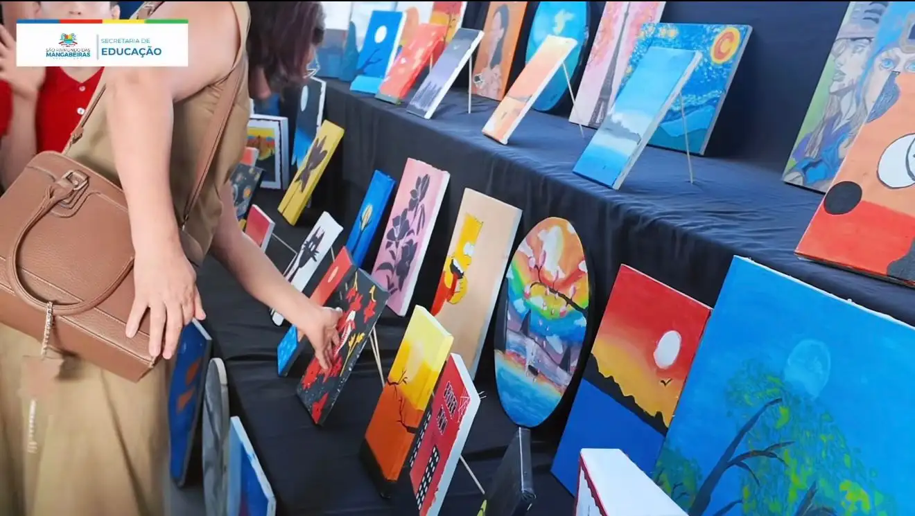 Foto 6 – Alunos da Rede Municipal se destacam na 1ª Expo Arte Mangabeiras 2025