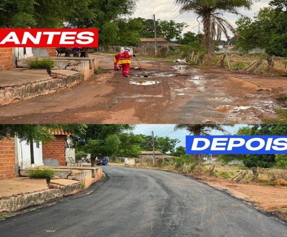 Prefeitura de Mangabeiras Retoma Programa de Recapeamento de Ruas