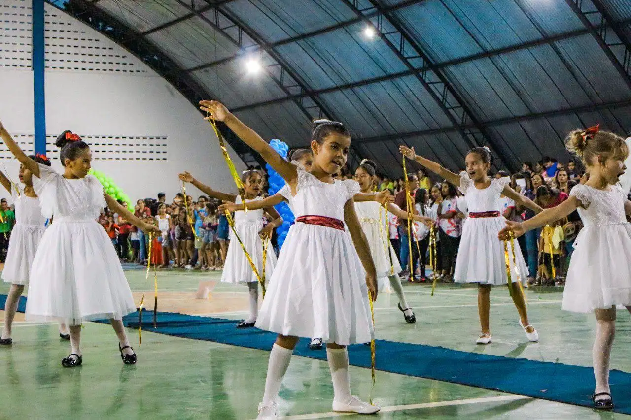 Foto 4 – JEMAN 2025 promove integração, esporte e cidadania entre estudantes de São Raimundo das Mangabeiras