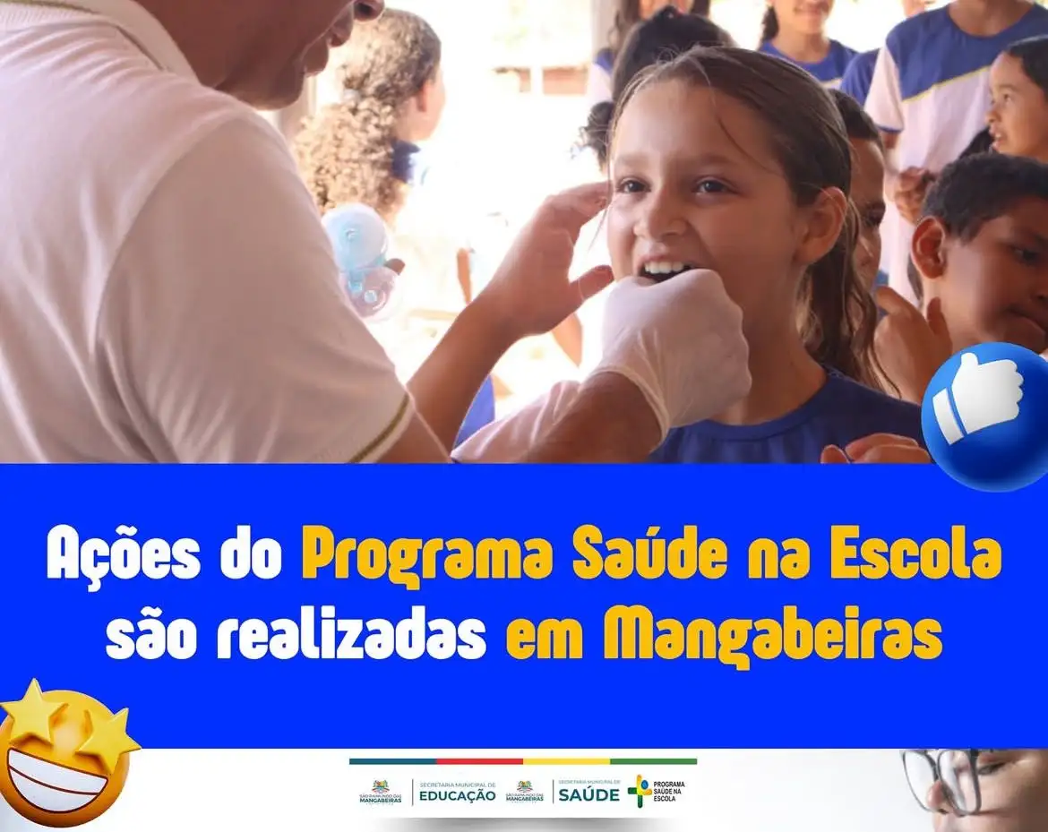 Ações de saúde beneficiam estudantes da U. E. Nascimento de Morais
